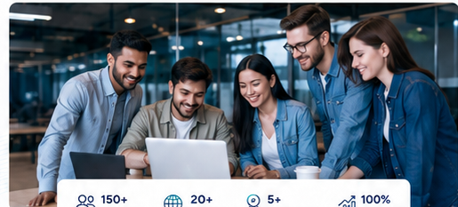 Team collaborating at Octter AI